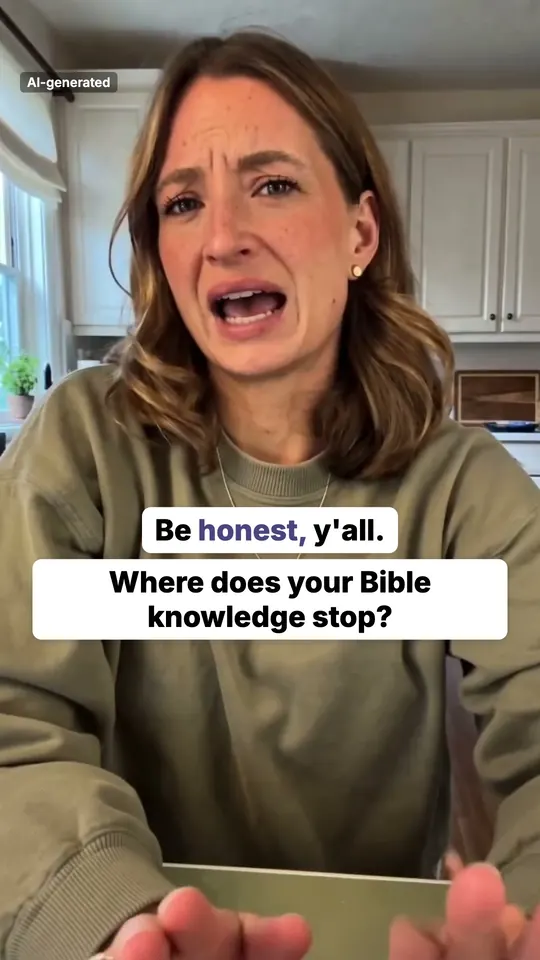 BibleWise persona story: Be honest, y'all. Where does your Bible knowledge stop?